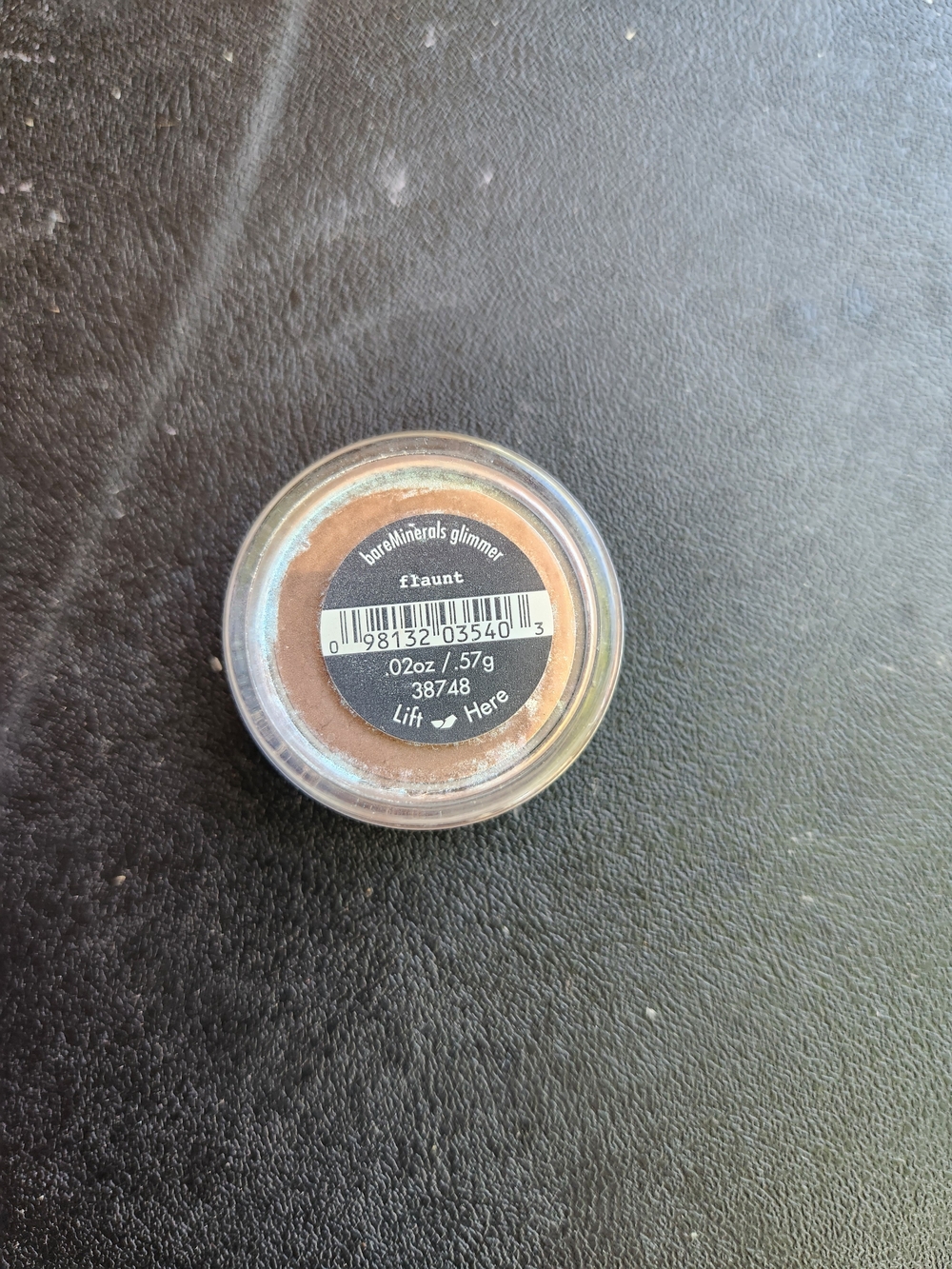 bareMinerals Glimmer Eyeshadow 'Flaunt' - Warm Brown Shimmer